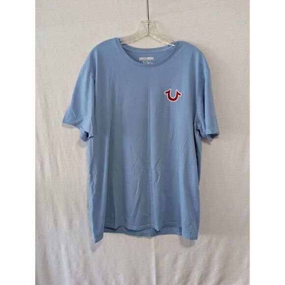 True Religion Buddha and Logo T-Shirts Bundle Men's Size 2XL/XXL - Picture 1 of 13